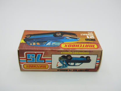 Matchbox Superfast No 21C Renault 5TL Yellow RED Interior BLACK Base
