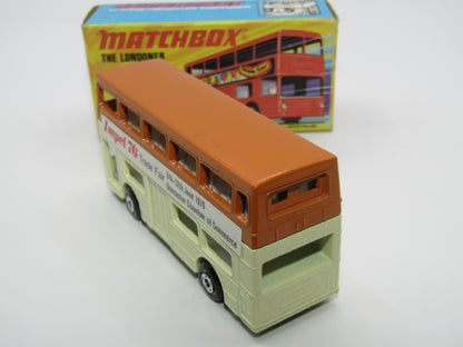 Matchbox Superfast No 17B The Londoner Impel 76 Coffee & Cream Gloss Black Base